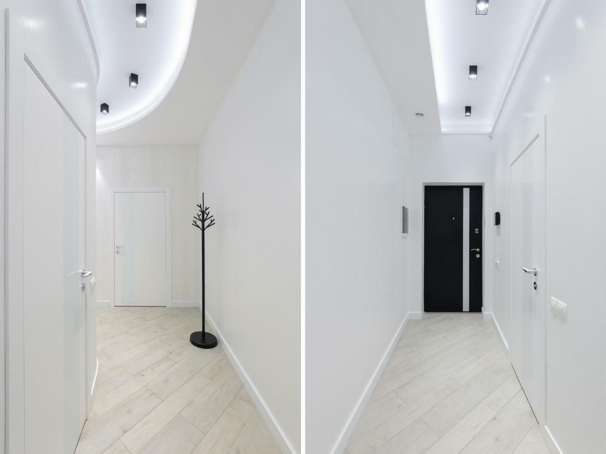 Black&White Apartment In Smart Plaza Kiew Exterior foto