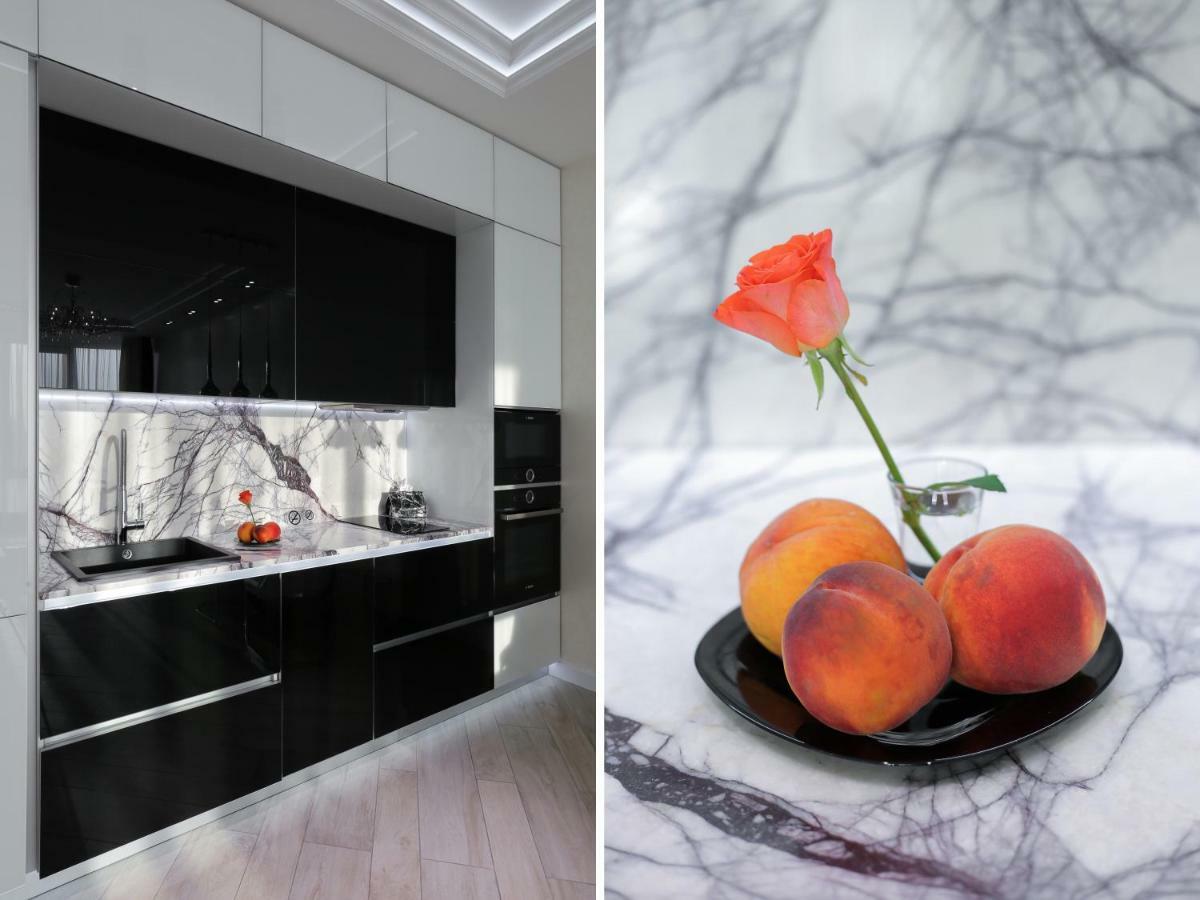 Black&White Apartment In Smart Plaza Kiew Exterior foto